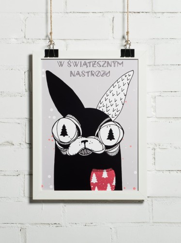 Plakat na święta