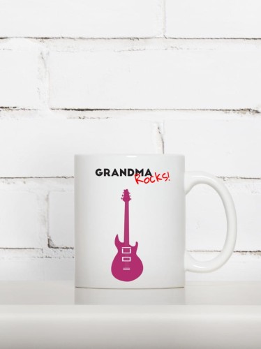 Kubek dla babci z własnym obrazkiem