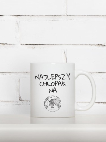 Kubek dla chłopaka - Własny napis