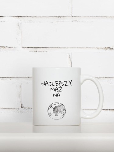 Kubek dla męża z nadrukiem - Najlepszy na świecie