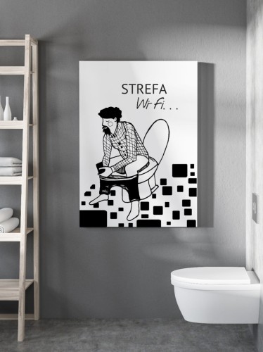 Plakat do łazienki 