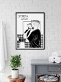 Plakat do łazienki