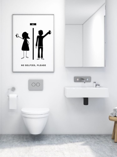 Plakat do łazienki/ WC
