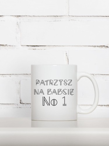 Kubek dla babci z nadrukiem