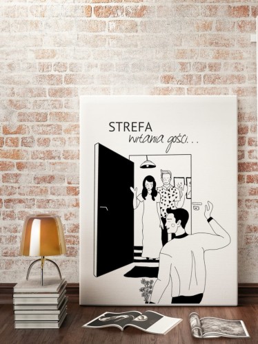 Plakat do przedpokoju