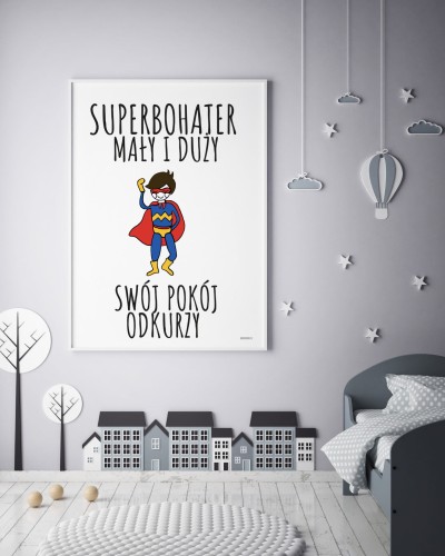 Plakat do pokoju dziecięcego 