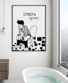Plakat do łazienki