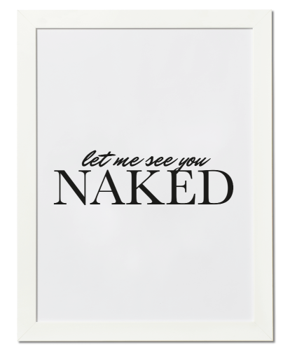 Plakat do łazienki i sypialni