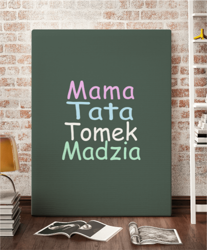 Plakat personalizowany