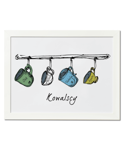 Plakat do kuchni personalizowany