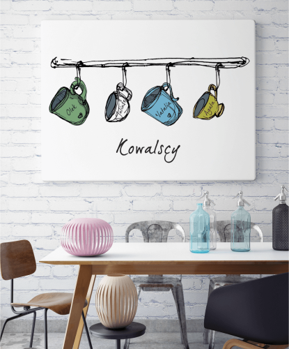 Plakat do kuchni personalizowany