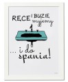 Plakat do łazienki