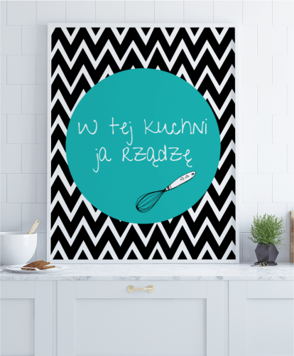 Plakat do kuchni