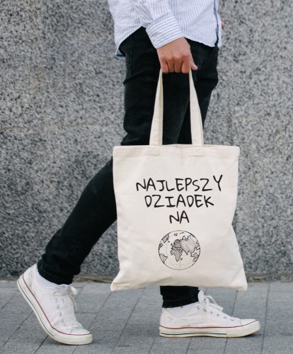 Torba z nadrukiem dla dziadka