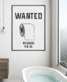 Plakat do łazienki