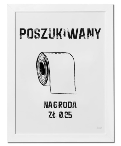 Plakat do łazienki 