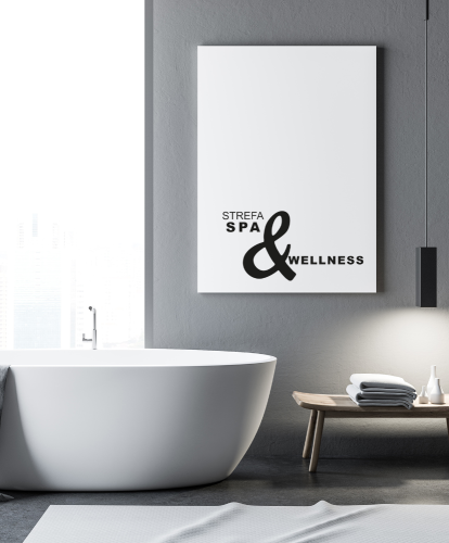 Plakat do łazienki