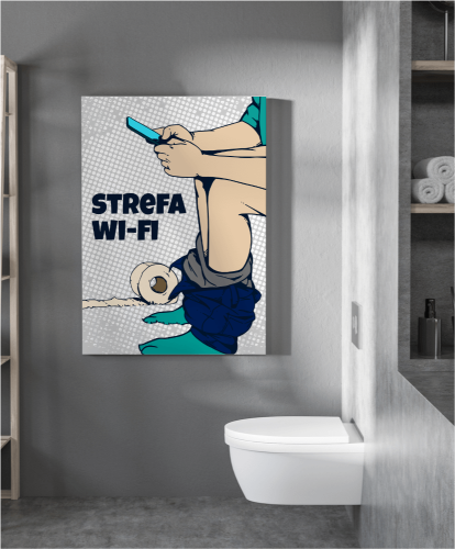 Plakat do łazienki 