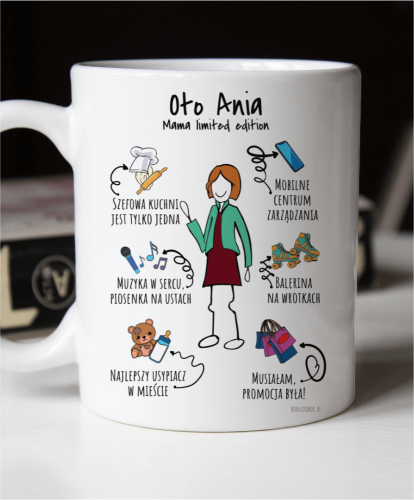 Torba personalizowana na prezent dla mamy