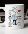 Kubek personalizowany na prezent dla taty