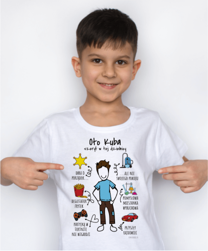 Koszulka na prezent  dla chłopca
