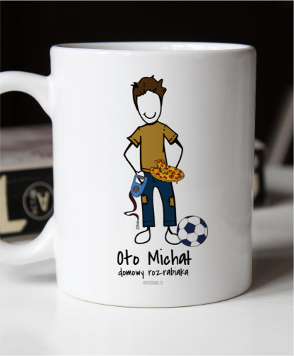 Kubek na prezent dla chłopca 