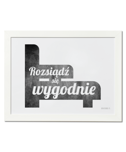 Plakat do salonu i sypialni 