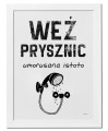 Plakat do łazienki