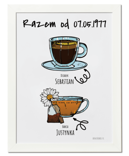 Plakat personalizowany do kuchni  