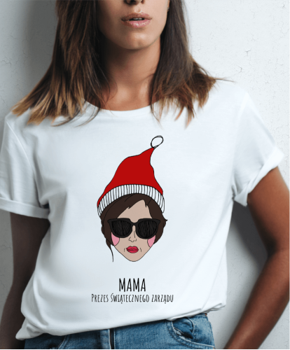 Koszulka świąteczna dla mamy