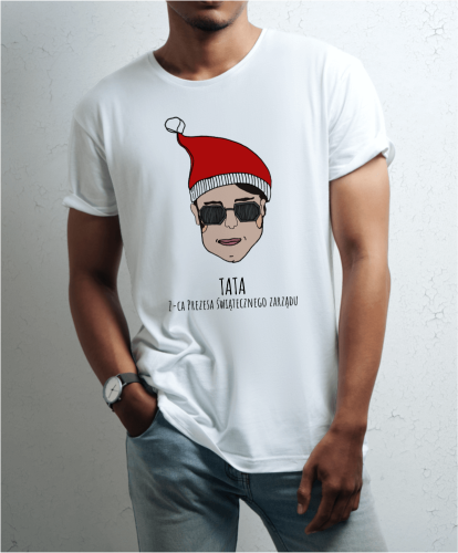 Koszulka świąteczna dla taty