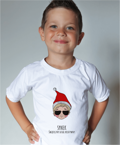 Koszulka świąteczna dla chłopca