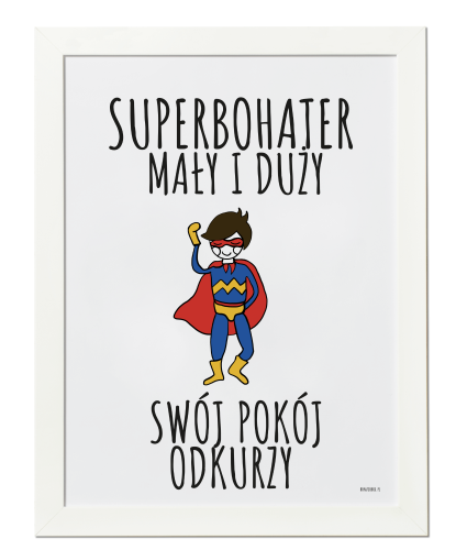 Plakat do pokoju dziecięcego 