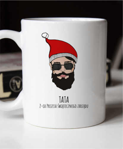 Kubek świąteczny dla taty