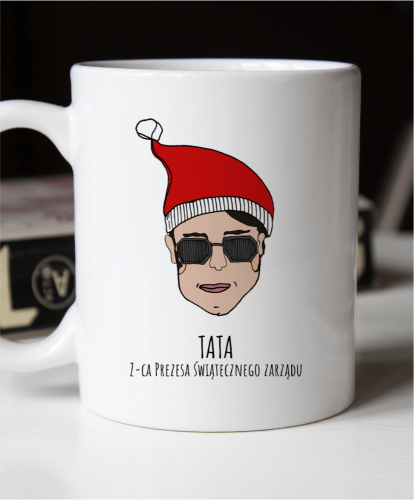Kubek świąteczny dla taty