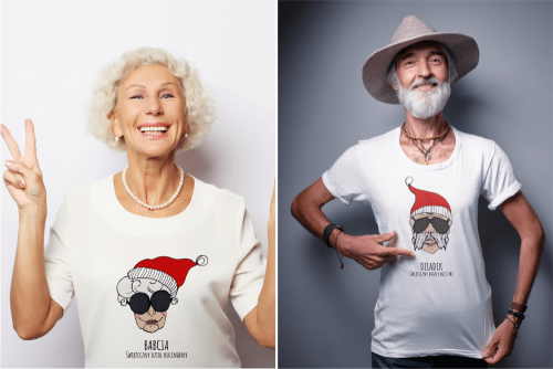 Torba dla babci z nadrukiem