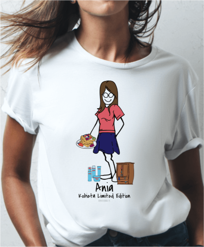 Koszulka personalizowana dla dziewczyny