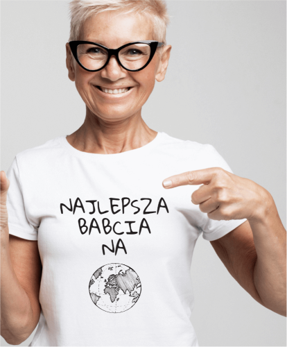 T-shirt dla babci