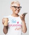 T-shirt dla babci z nadrukiem