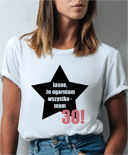 Koszulka na urodziny