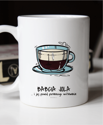 Kubek na prezent dla babci