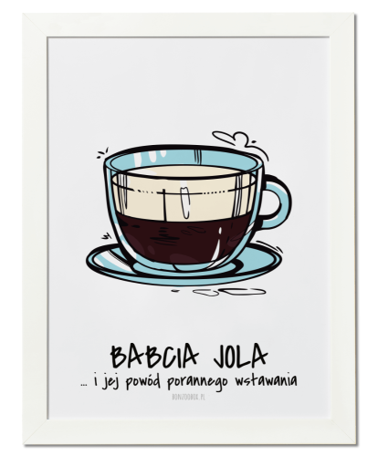 Plakat personalizowany do kuchni   