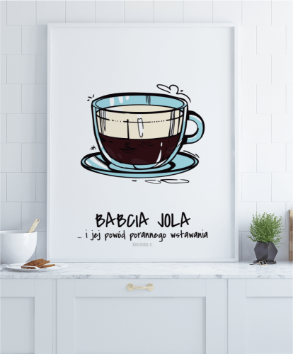 Plakat personalizowany do kuchni   