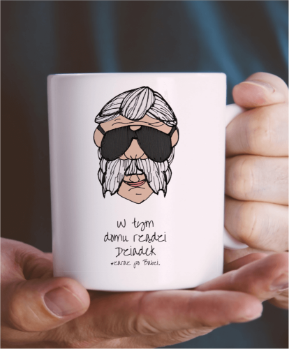 Kubek personalizowany dla babci