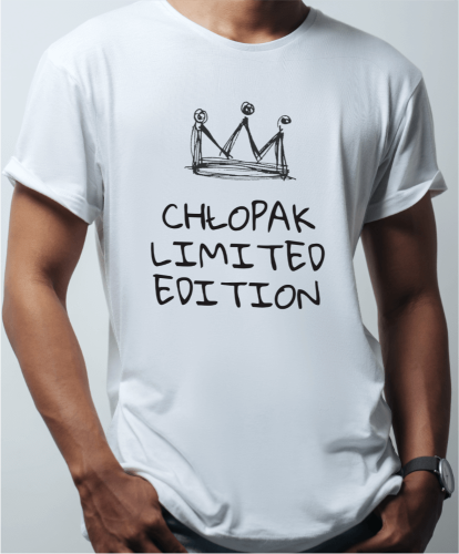 Koszulka z napisem dla niego - Limited edition