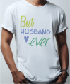 Koszulka z napisem dla męża - Best husband