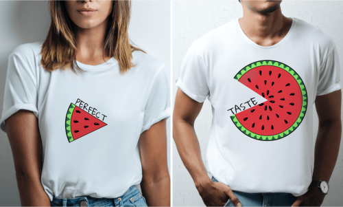 Koszulki dla pary - Perfect taste