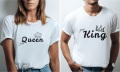Koszulki personalizowane dla pary - King & Queen