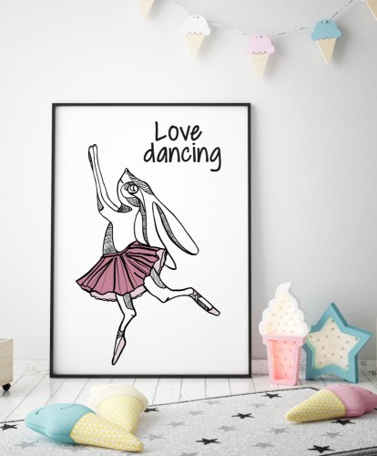 Plakat do pokoju dziecięcego   