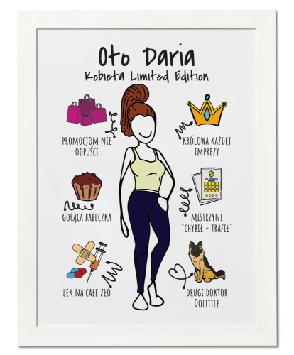 Personalizowany plakat na prezent